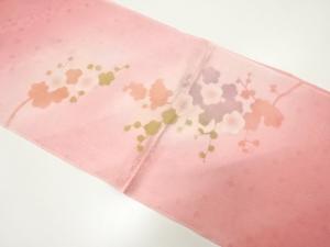 未使用品　正絹　帯揚げ